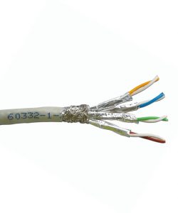 کابل شبکه cat6A S/FTP LSZH