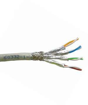 کابل شبکه cat6A S/FTP LSZH